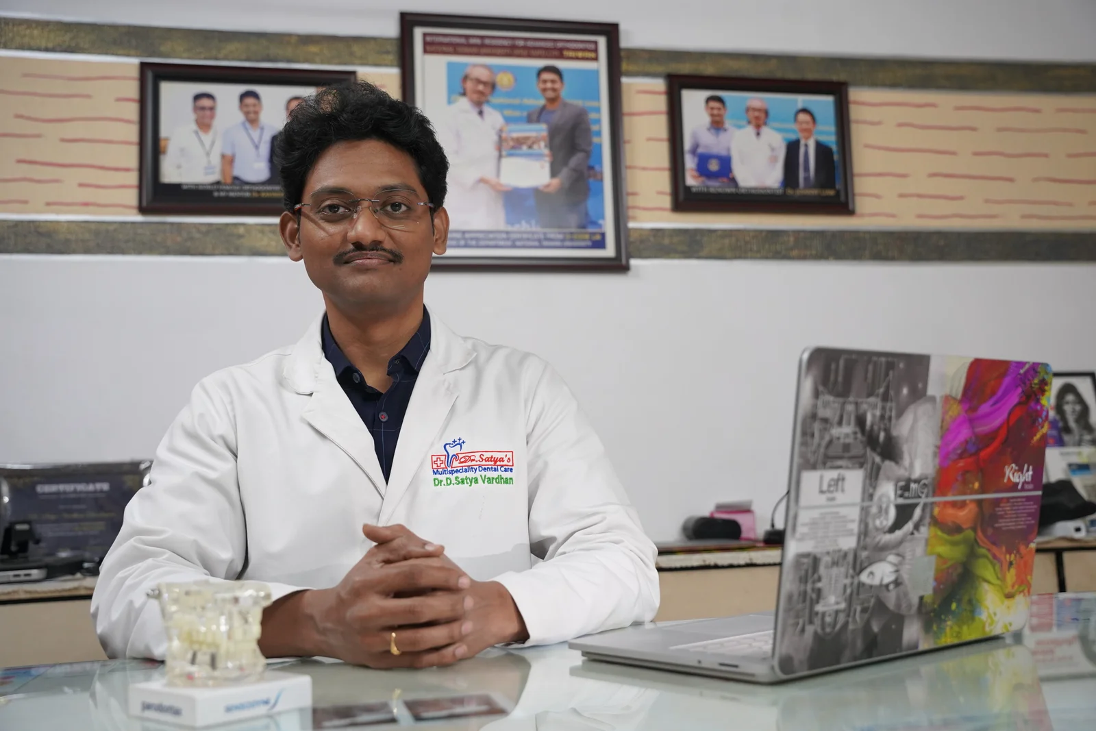 Dr. Satya Vardhan at work